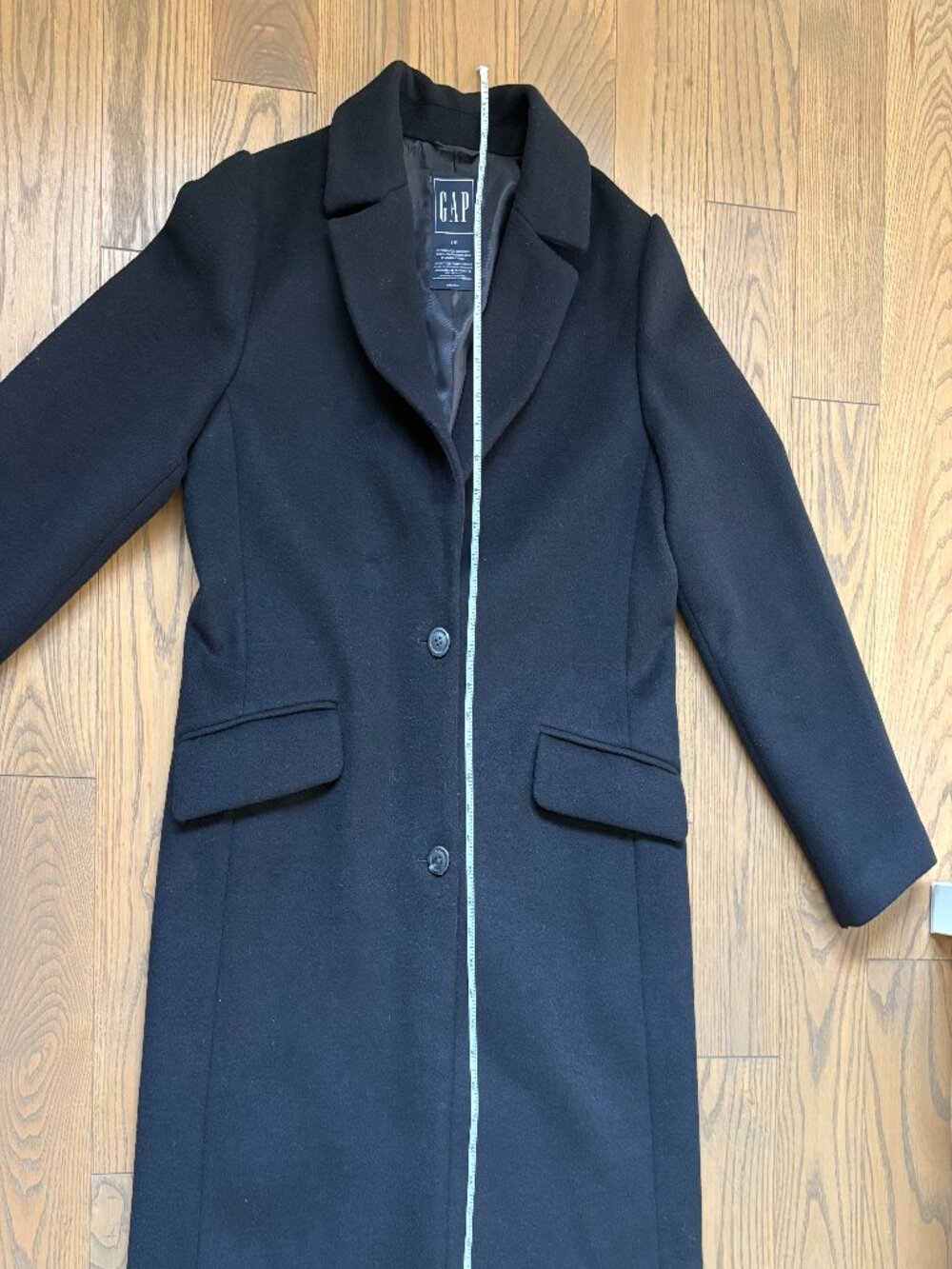GAP wool coat in Black, NWOT - Picture 6 of 9